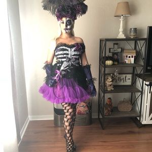 Homemade Day of the Dead 💀 costume & accessories